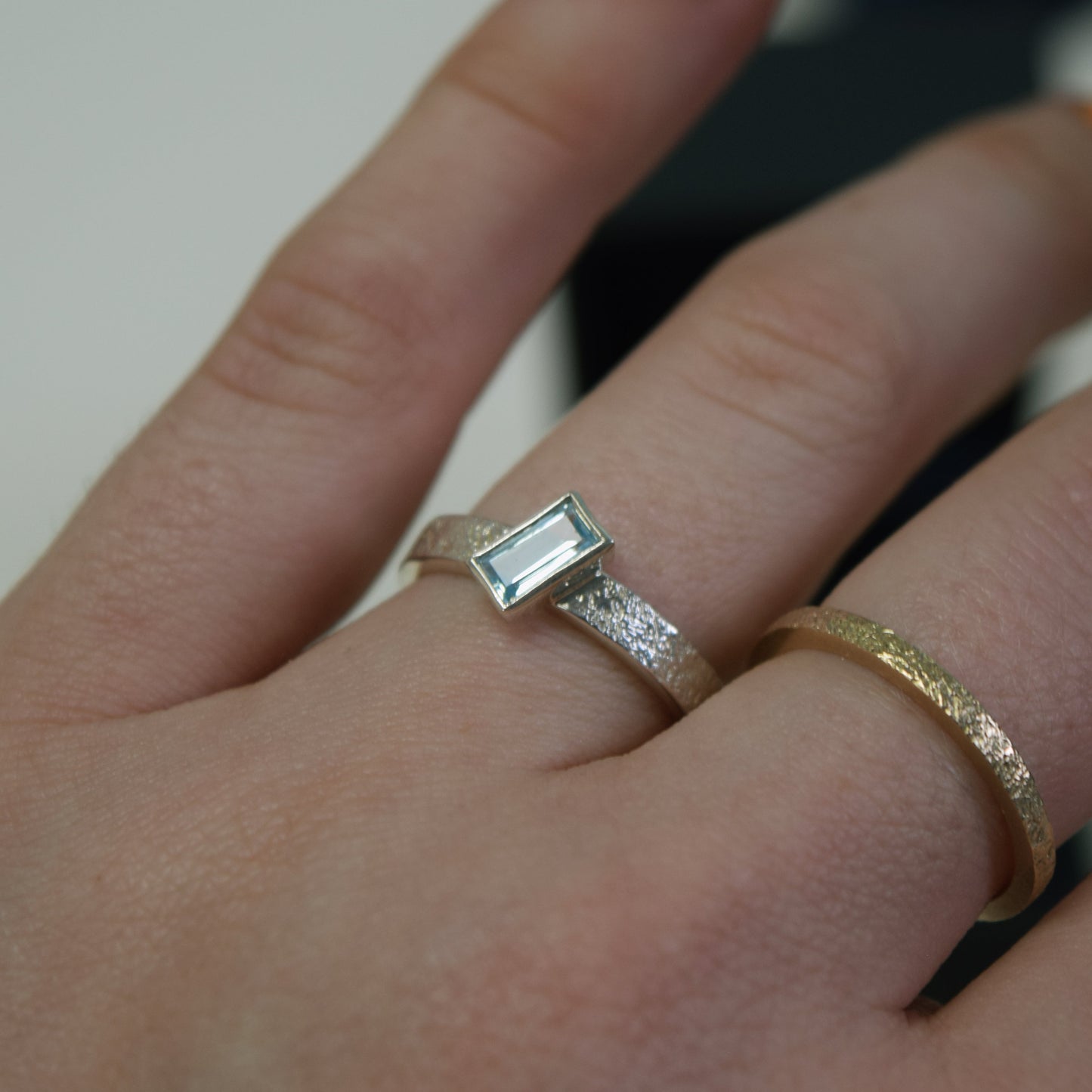 Sterling Silver Sky Blue Topaz Ring
