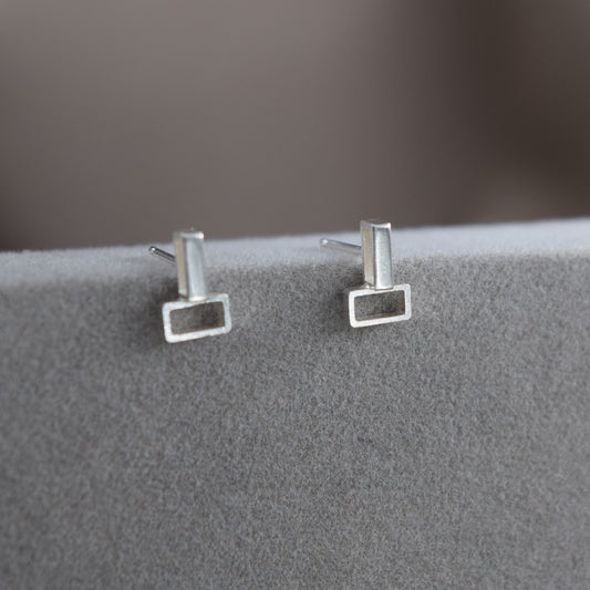 Double Brickwork Earrings