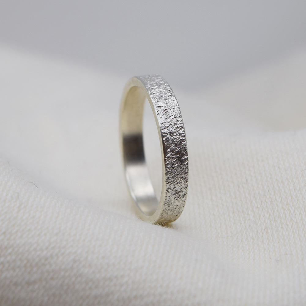 3mm Textured Ring