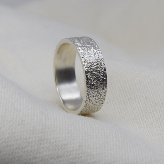 6mm Textured Ring